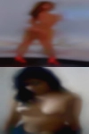Horny white looking black woman